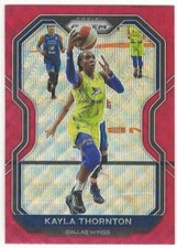 KAYLA THORNTON 2021 Panini Prizm WNBA Prizms Ruby Wave #83  ID:20671