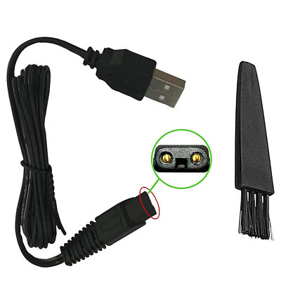 Electric Shaver Charging Cable for Solo Micro Touches Shaver Replacement Charge