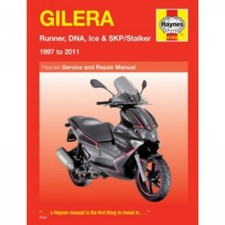 Gilera Motorroller Runner, DNA, Ice und SKP/Stalker (97-11) Werkstatthandbuch