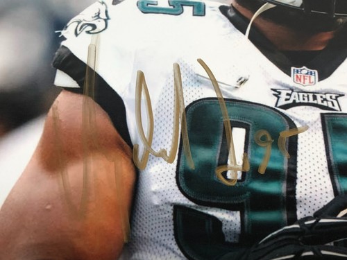 Alec Ogletree Philadelphia Eagles Signed Autographed 8 x 10 Photo with COA - Picture 2 of 3