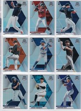 2020 Panini Chronicles Mosaic SILVER Prizm Baseball YOU PICK Alvarez Allen +++