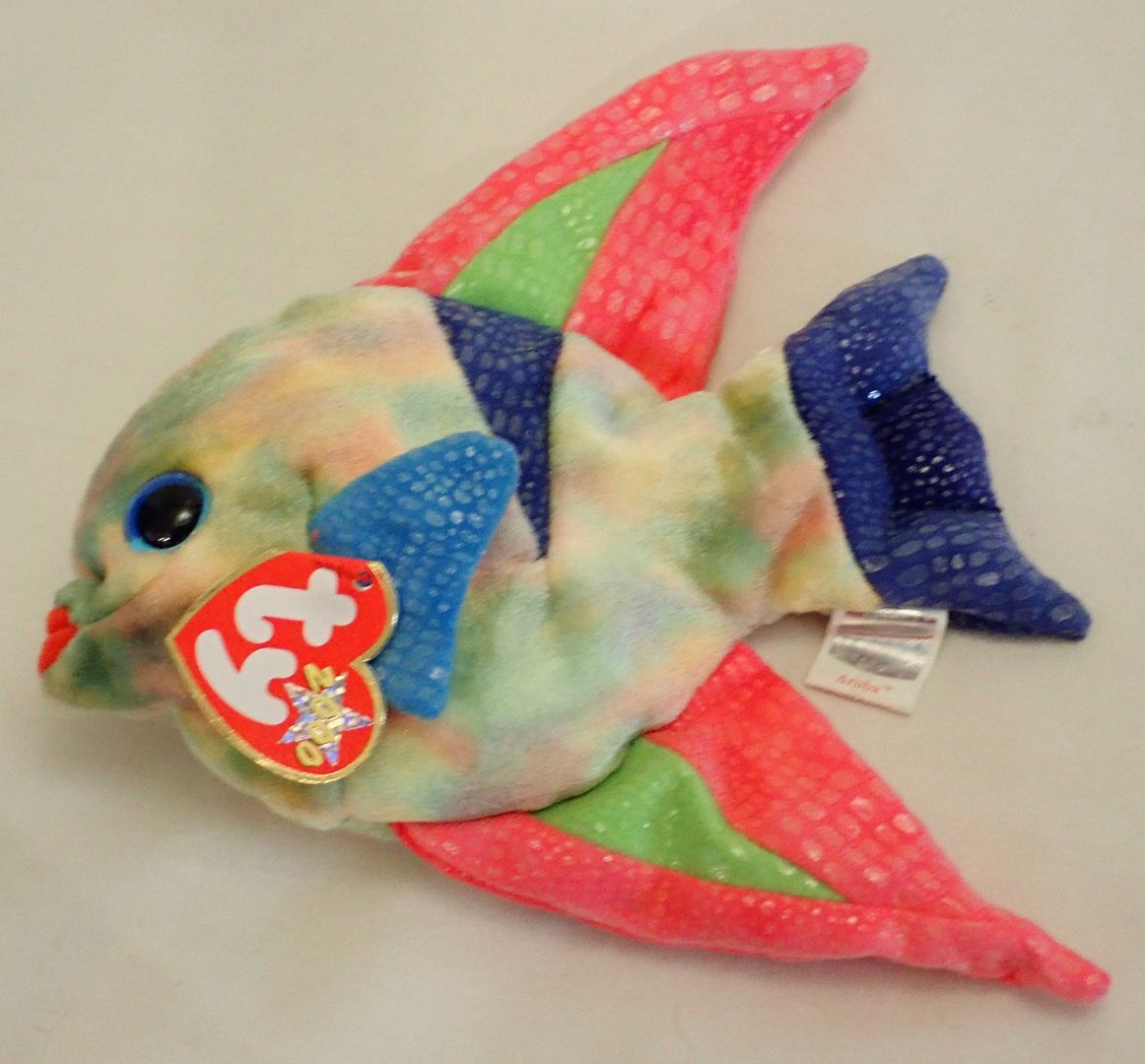 Ty Beanie Baby Aruba the Angel Fish DOB April 8, 2000 MWT | eBay Ty Beanie Baby Aruba the Angel Fish DOB April 8, 2000 MWT | eBay