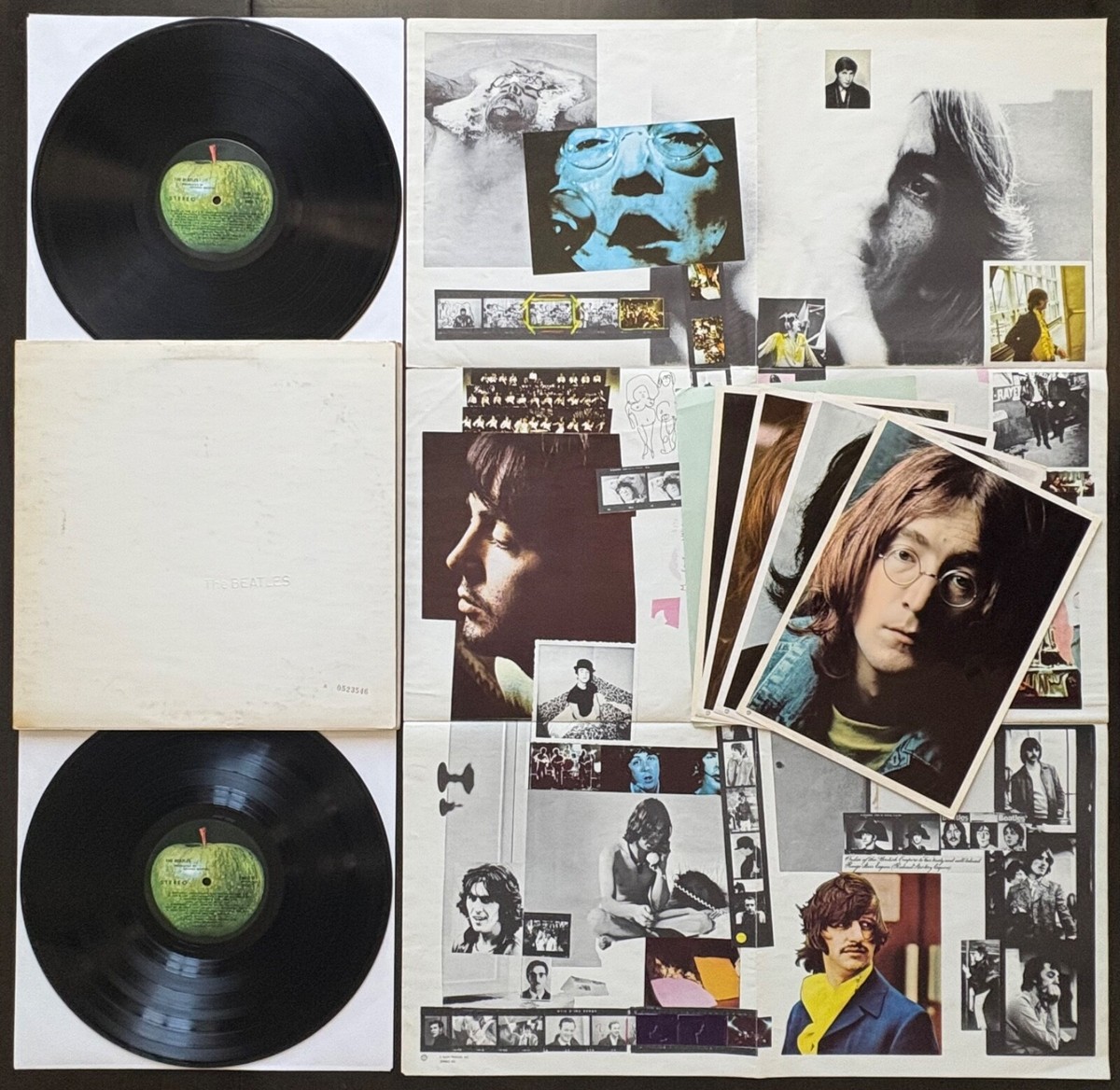 The Beatles WHITE ALBUM UK版 Side3,4のみ THE BEATLES WHITE ALBUM UK APPLE 1st PRESS COMPLETE STEREO