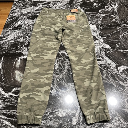 Weatherproof Vintage Boys Pull On Tech Jogger Utility Pocket Camo Size L NWT - Picture 7 of 9
