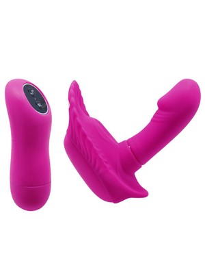 Pretty Love Fancy Clamshell: Mini-Vibrator mit Fernbedienung, lila #18