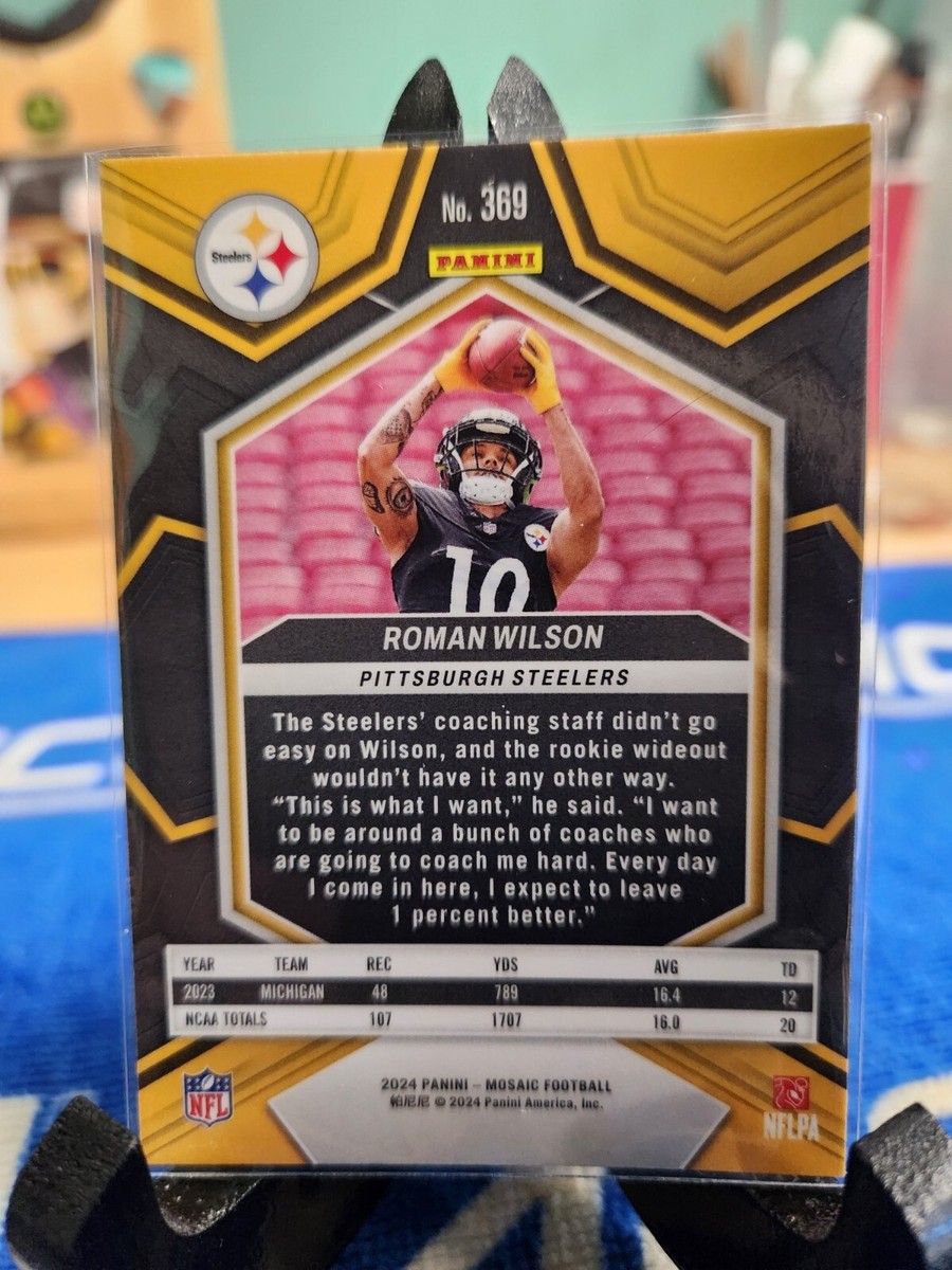 mediam footballＴ 2024 Mosaic Football Roman Wilson RC | eBay