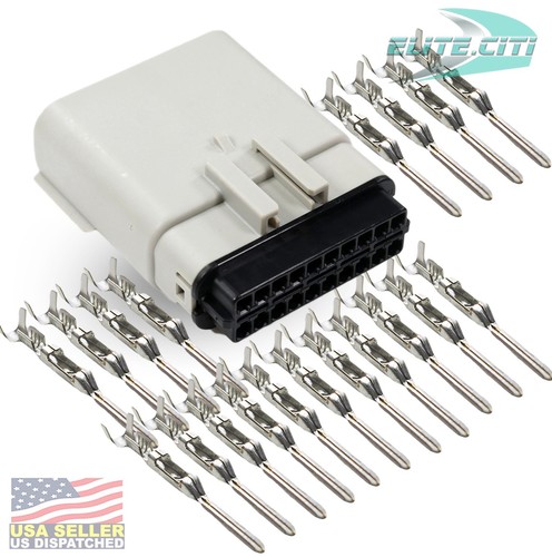 Molex Harley 2,3,4,6,8,12 16-Pin 20 Male OR Female MX150 connector + terminals - Picture 32 of 34