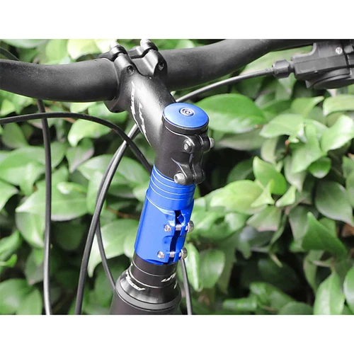 Mountain Bike Bicycle Handlebar Fork Stem Riser Extender Head Up Metal Adaptor - Picture 7 of 23