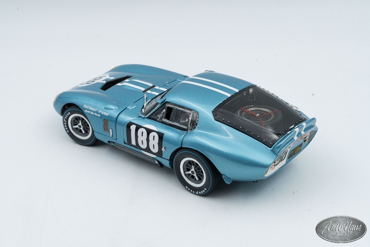 1/18 Exoto Shelby Cobra Daytona Coupe Blue #54 🤝ALSO OPEN