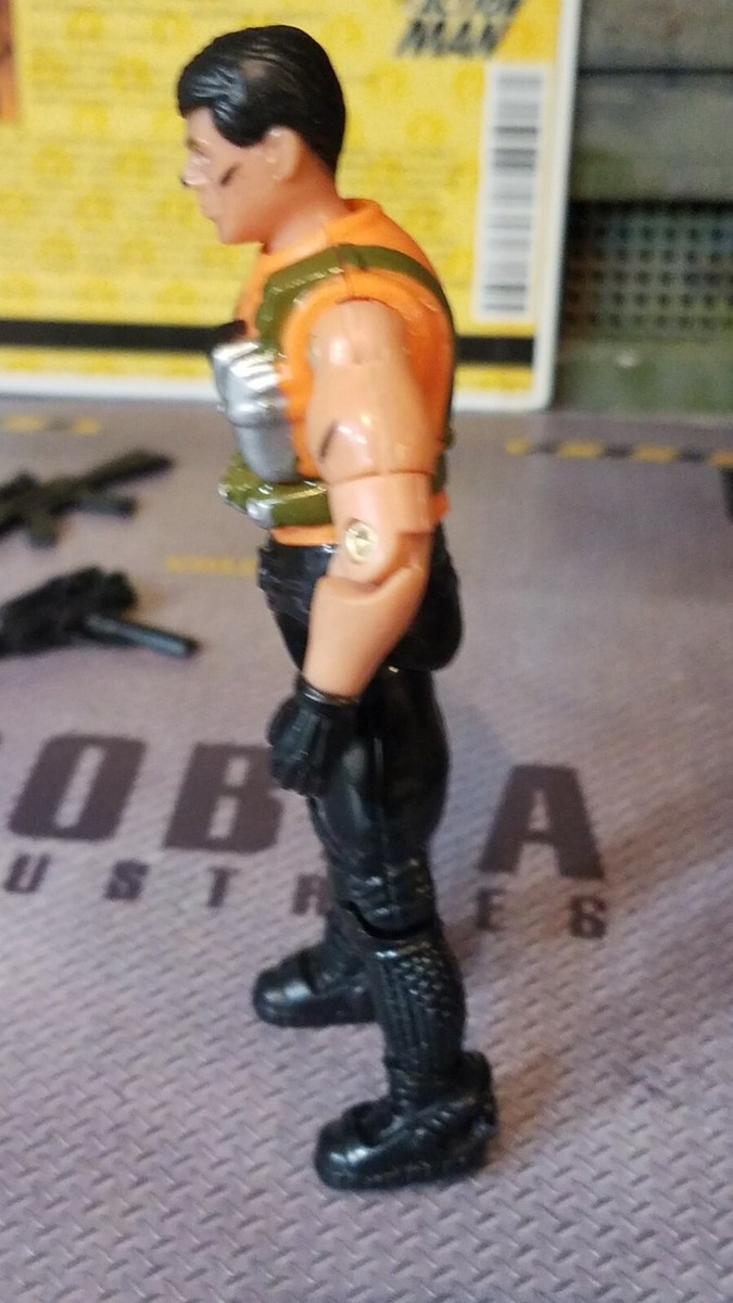 GI JOE ~ 2004 ACTION MAN ~ UNCRACKED ELBOWS ~ NIGHT FORCE ~ 100