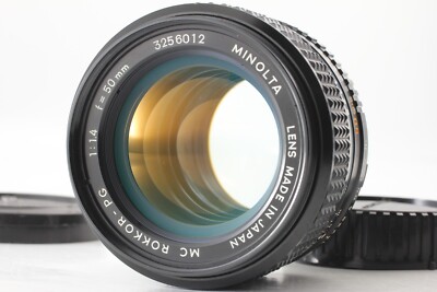 【 Near Mint 】Minolta MC Rokkor-PG 50mm f/1.4 from Japan #587