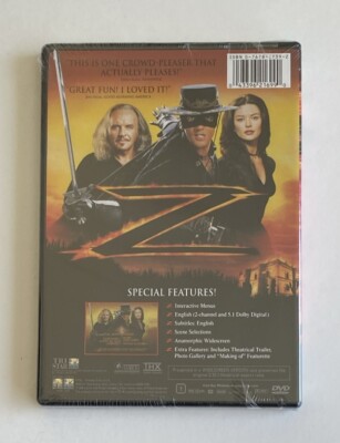 The Mask of Zorro (DVD, 1998, Closed Caption) for sale online | eBay