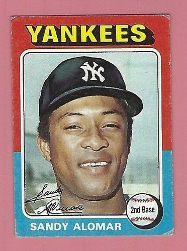 1975 TOPPS SANDY ALOMAR BASEBALL CARD 266 FREE SHIPPING EBay