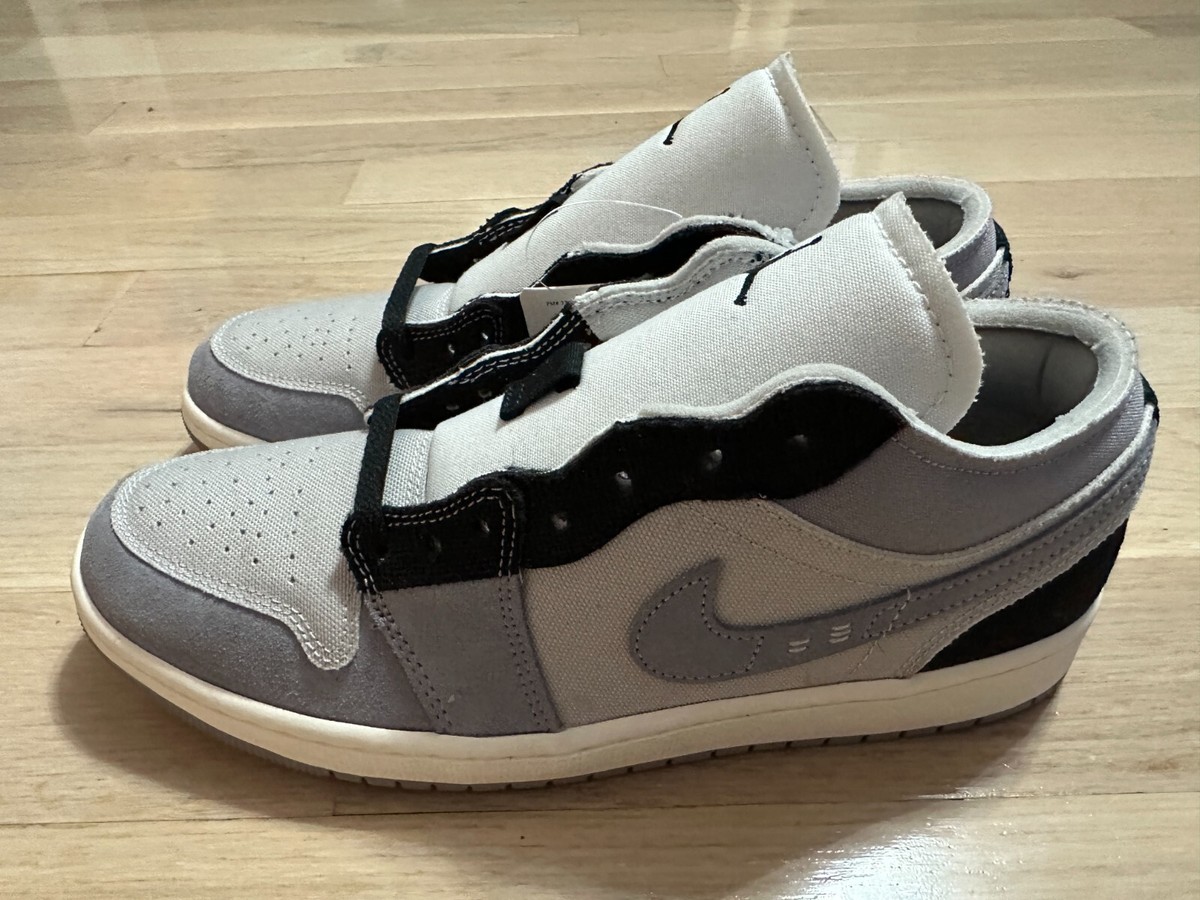 NEW Nike Air Jordan 1 Low SE Craft Black Tech Grey DZ4135-002