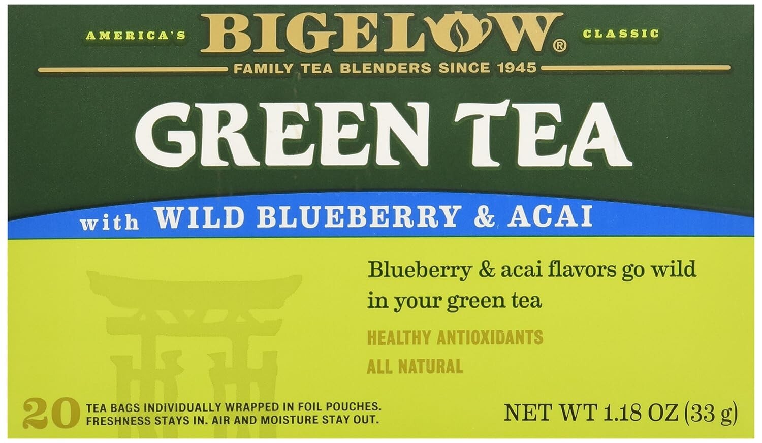 With Blueberry 20 Ct