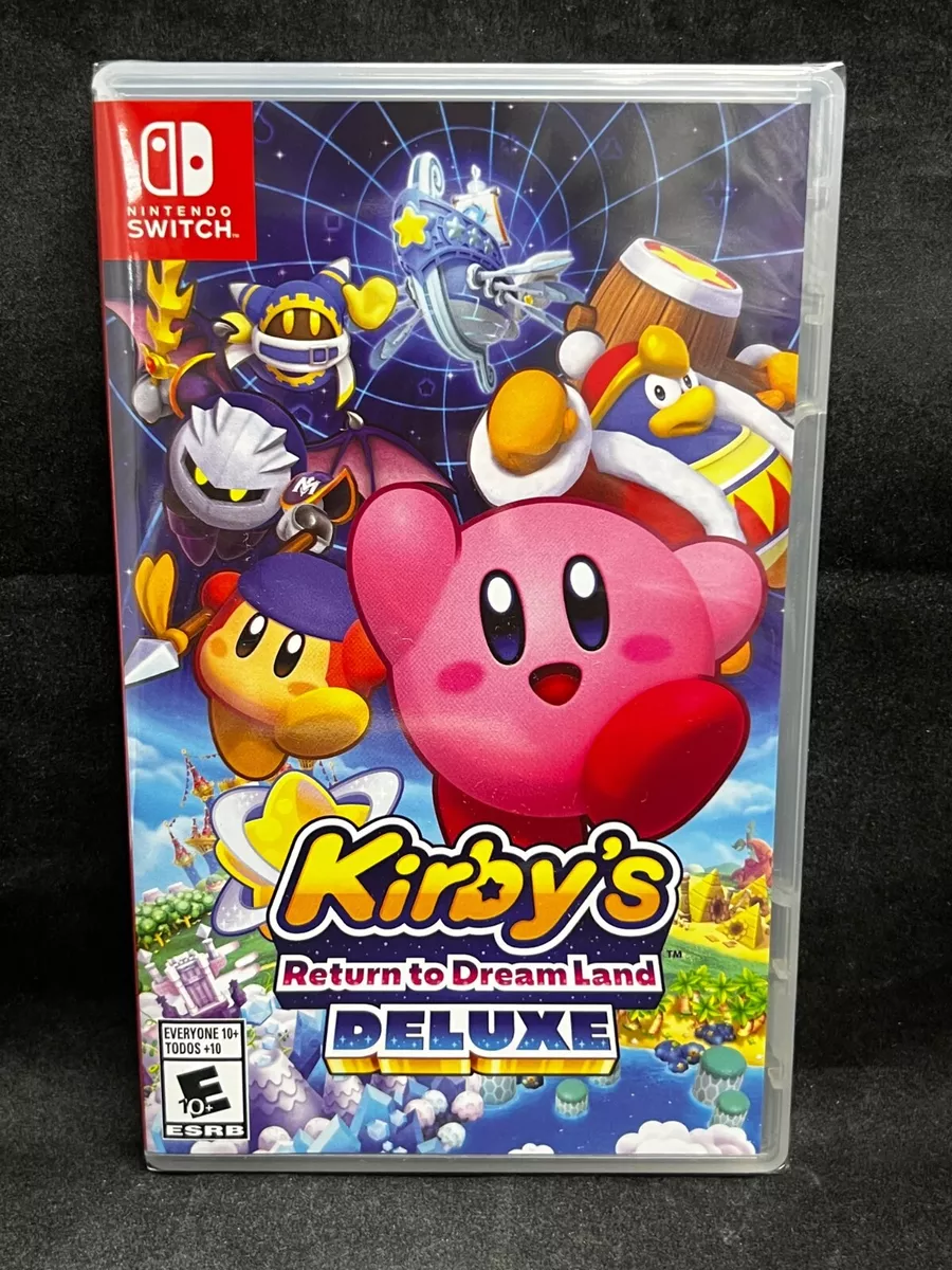 Kirby's Return to Dream Land Deluxe (Nintendo Switch) Unboxing 