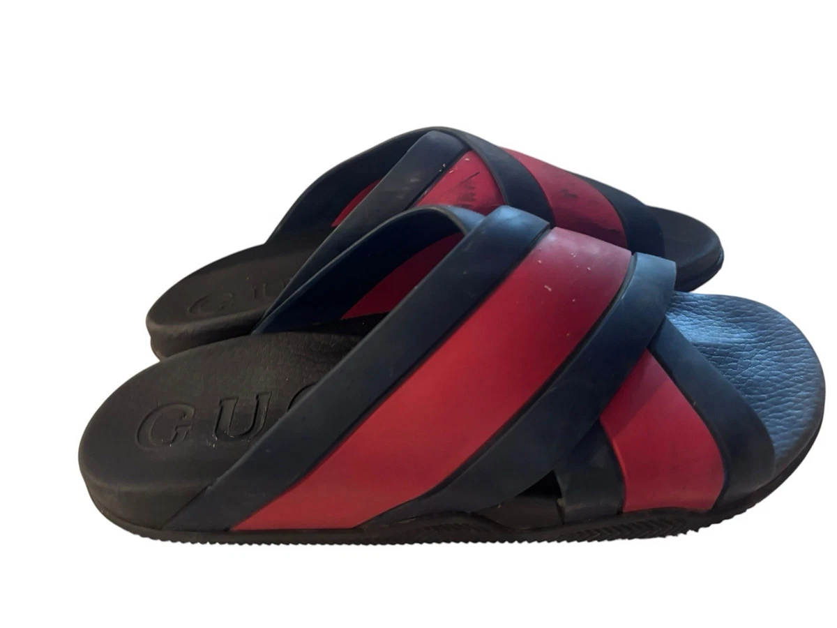 Gucci M Rubber Sandals for Men for sale | eBay