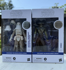 Star Wars Black Series First Edition Embo & Imperial Remnant Snowtrooper