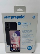 Motorola Moto G Power 5G 2024 AT T Prepaid 128GB Midnight Blue XT2415-3 Sealed
