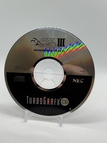 Ys III: Wanderers From Ys (TurboGrafx-16 CD) Complete CIB- Authentic- Tested
