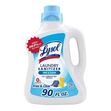 Lysol Laundry Sanitizer Free  Clear