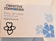 Creative Memories FULL OF LOVE Decorative Punch NEW free shipping