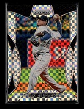 Felix Hernandez 2019 Panini Prizm Power Plaid Prizm #78 #/75