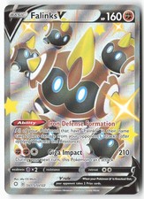 Falinks V SV115/SV122 Holo V Rare Shining Fates Shiny Vault Pokemon Near Mint