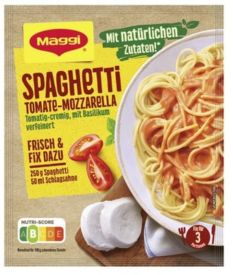 10x Maggi Fix Spaghetti Tomato Mozzarella Spice Mix 40g- Ship from Germany!