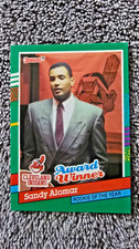 1991 Donruss - Sandy Alomar Jr. #693 4 Purple Stripes on Right Border