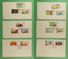 DR WHO 1976 CHINA PRC 6 FDC COMBO R65205