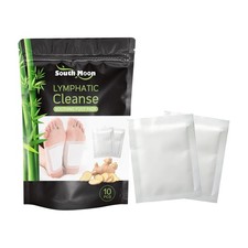 Clean Foot Pads Bamboo Charcoal, Ginger Wormwood Detox Patches for Circulation