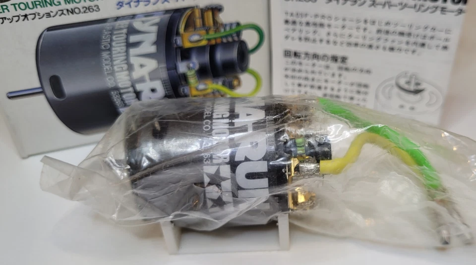 1/10 Tamiya RC 53263 Dyna Run Super Touring Motor Vintage M-01 M-02 TT-01 TT-02 - Image 2 of 4