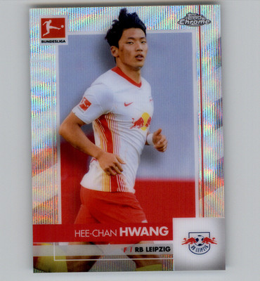 Hee-chan Hwang - 2020-21 Topps Chrome Bundesliga - Silver Wave Refractor /250