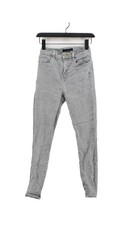 J Brand Women's Jeans W 25 in Grey Cotton with Lyocell Modal, Other Skinny