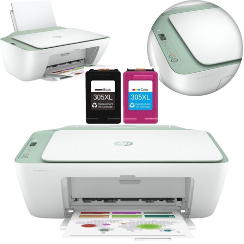 HP DeskJet 2722 All-in-One WLAN Tintenstrahldrucker + 305XL