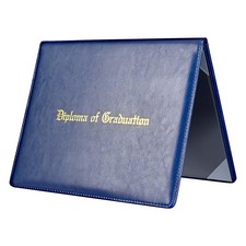 Diploma of Graduation Holder 8.5"x11" Graduation, Navy Blue