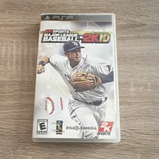 Major League Baseball 2K10 (Sony PSP, 2010) CIB w/ Manual NTSC-U/C E