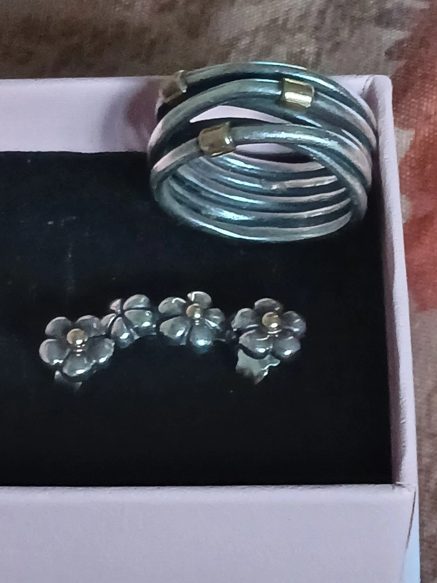Pandora 14ct Silber Konvolut Retired Schnäppchen