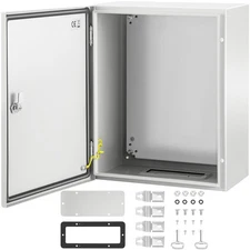 Galvanized Mounting Backplate Enclosure 20x16x10 Steel IP66 for Easy Install