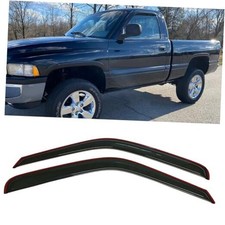 in-Channel Style Smoke Window Sun Rain Visors Vent Guard Shade Compatible with