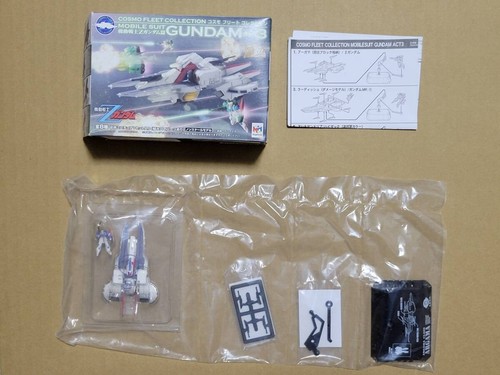 Mobile Suit Gundam Cosmo Fleet Collection ACT3 Argama & Z Gundam Figures, Japan - Picture 2 of 2