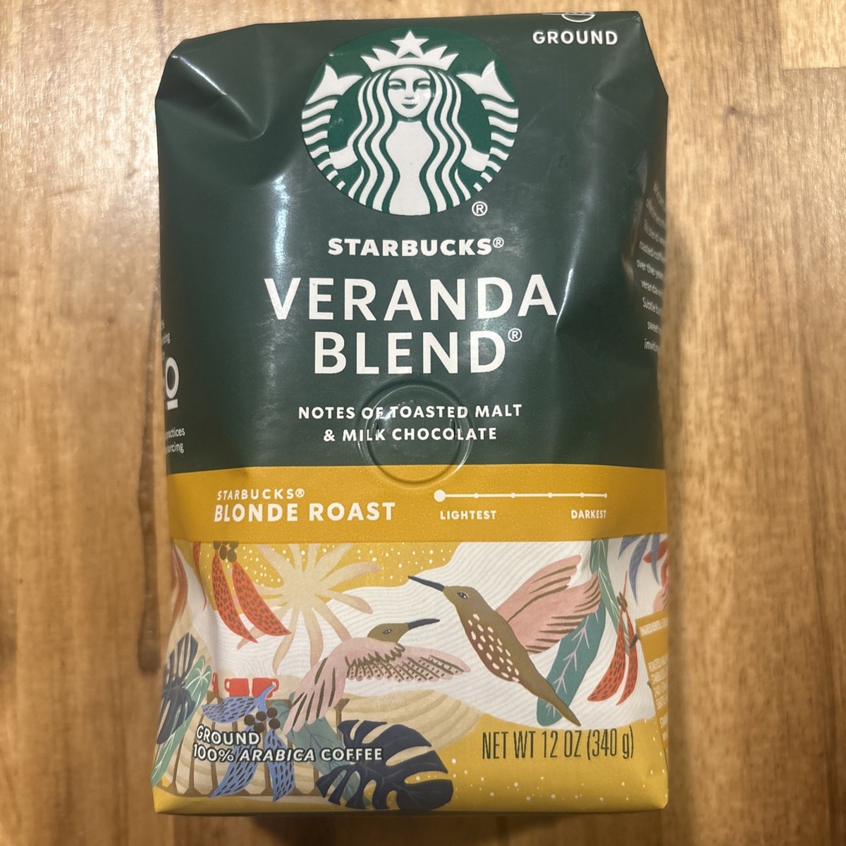 Starbucks Decaf Veranda Blend Blonde Roast Ground Coffee 12 oz | eBay