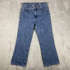 J.CREW Jeans Womens 27 Blue Medium Wash Straight Regular Fit Denim 100 Cotton