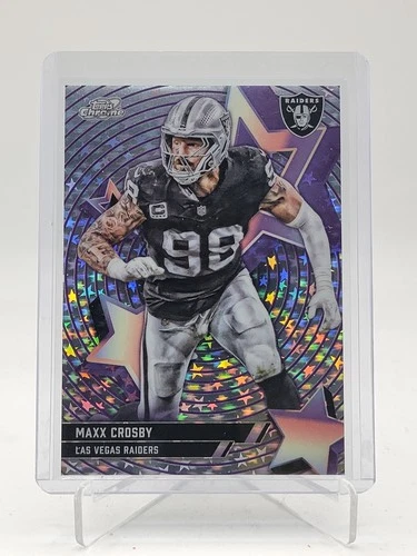 2025 Topps Cosmic Chrome Maxx Crosby Base (RAW)