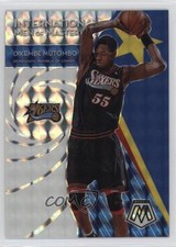 2019 Mosaic International Men of Mastery Silver Prizm Dikembe Mutombo HOF 11ur