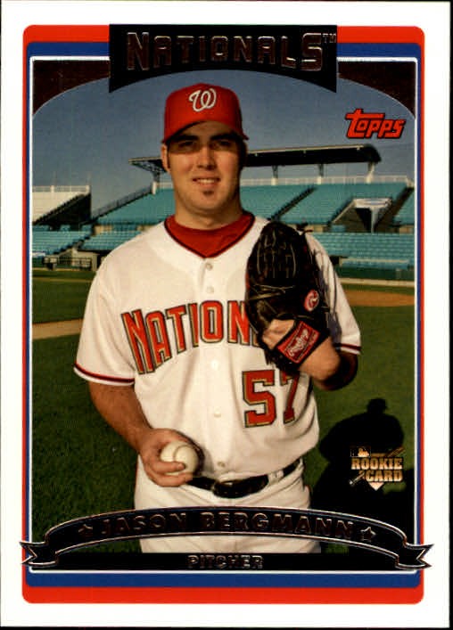 2006 Topps #622 Jason Bergmann RC - BB
