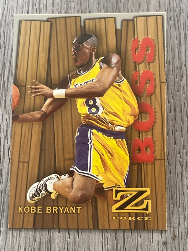 1997-1998 Skybox Z-Force Boss Kobe Bryant Insert Card 3 of 20. Wow! 