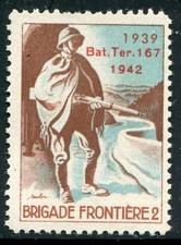 Switzerland Soldatenmarken Soldier x Territorial-Truppen Territoria1 #311 MNH 15