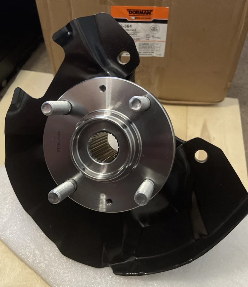 Conjunto de cojinete de rueda/buje Dorman 686-364 se adapta a 13-16 Kia Soul SIN HERRAJES Foto 4 de 4